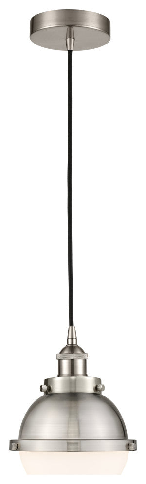 Innovations 616-1PH-SN-HFS-61-SN-LED 1-Light Mini Pendant, Brushed Satin Nickel