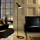 Modern Contemporary Living Room Floor Lamp Black