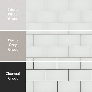 Piscina Brick Matte Blanco Porcelain Floor and Wall Tile
