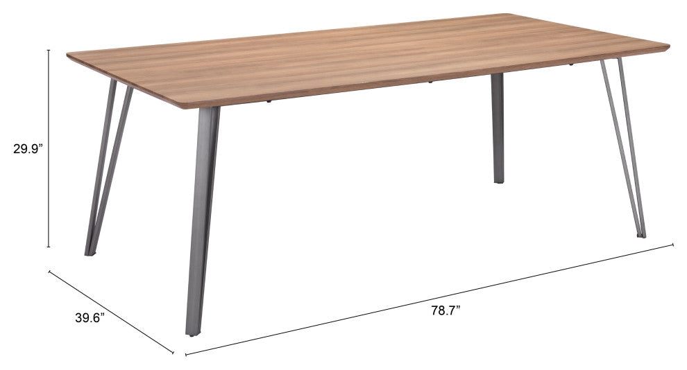 Perpignan Dining Table Brown