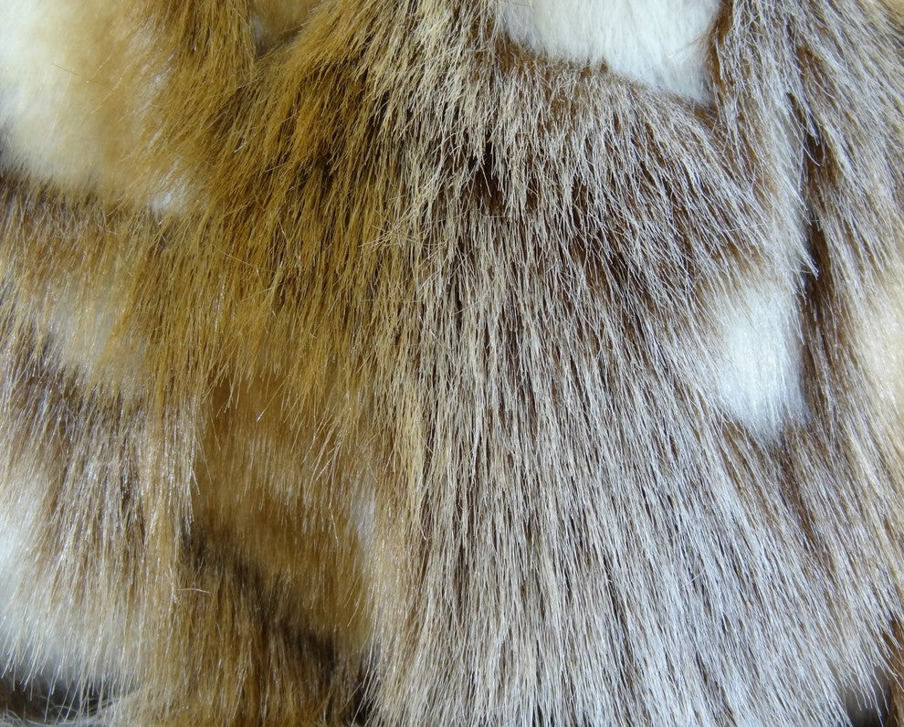 Plutus Brandy Fox Handmade Throw Pillow, Double Sided 20"x36"