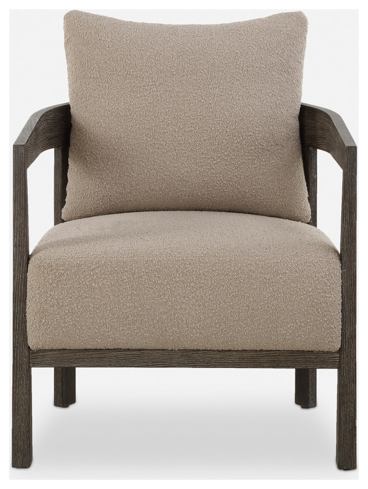 Uttermost - 23832 - Accent Chair - Sienna - Solid Oak