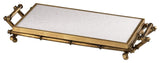 Cyan Design Bamboo Serving Tray, Gold