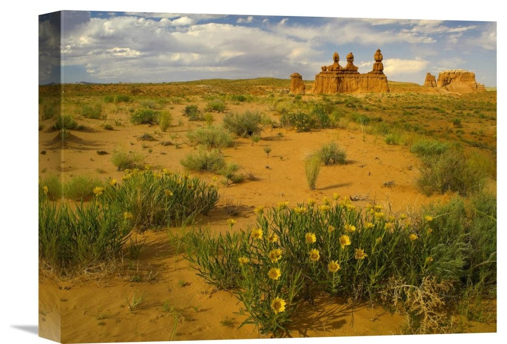 "The Three Judges, Goblin Valley State Park, Utah" Artwork, 16" x 12"