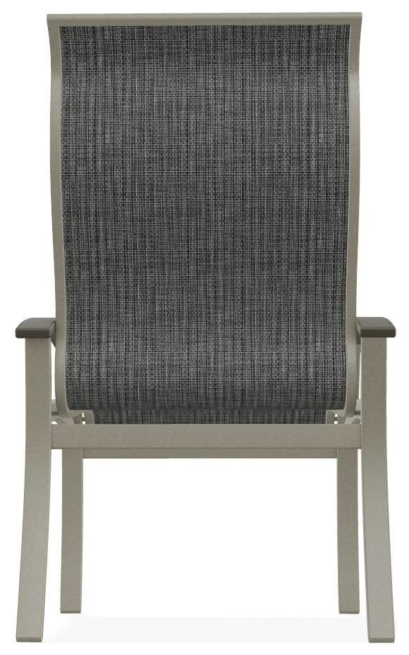 Belle Isle Sling Outdoor Dining Chair, Anchor/Storm