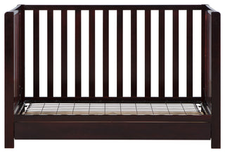 Emma 4-in-1 Convertible Crib With Drawer, Espresso