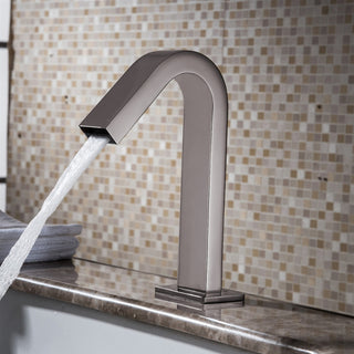 Fontana Commercial Brushed Nickel Touchless Automatic Sensor Hands Free Faucet