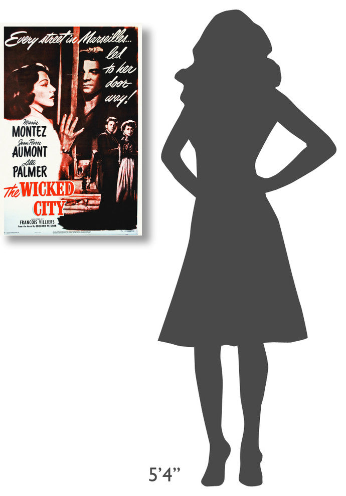 "Wicked City" Stretched Canvas Giclee by Hollywood Photo Archive, 20x30"