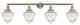Innovations 215-SN-G664-7 4 Light Bath Vanity Light, Brushed Satin Nickel