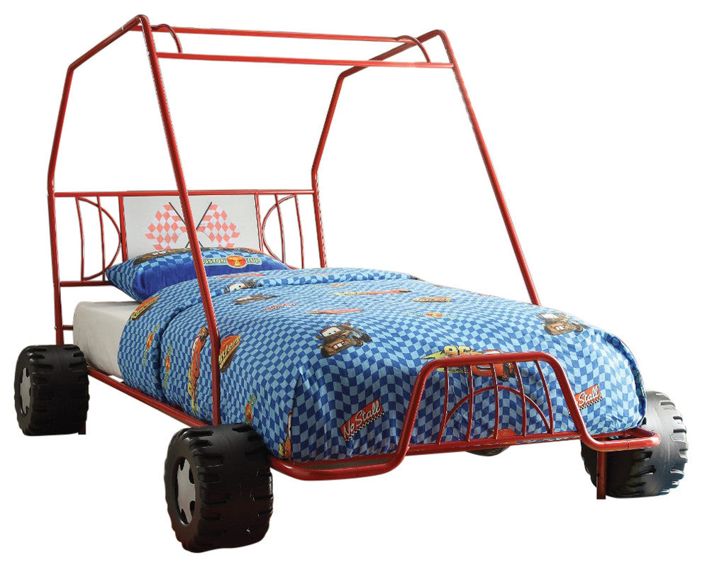 ACME Xander Bed Go Kart, Twin, Red