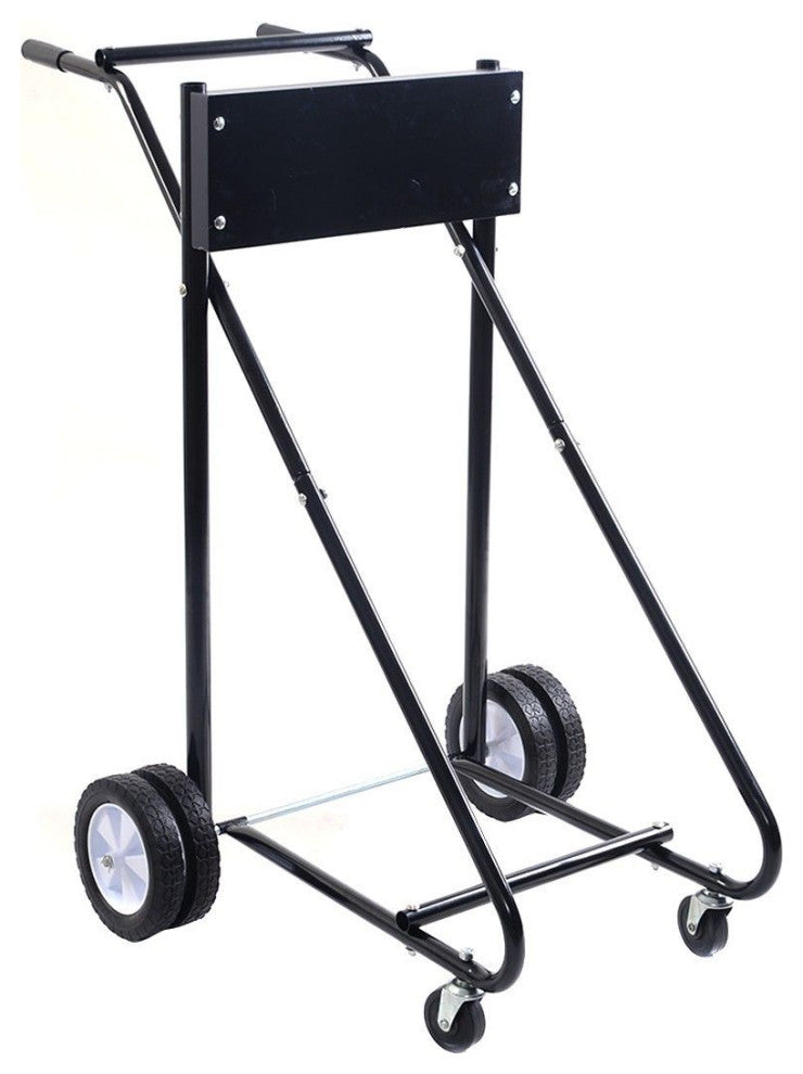 Costway 315 LBS Outboard Boat Motor Stand Carrier Cart Storage Pro Heavy Duty