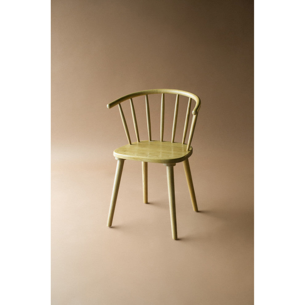 Scandinavian Norman Dining Chair - M2 - Natural