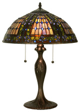 Meyda lighting 81447 22.5"H Fleur-de-lis Table Lamp