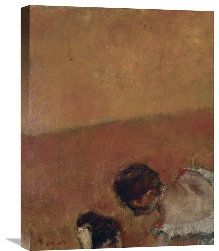 "Danseuses Montant Un Escalier (left)" Canvas Giclee by Edgar Degas, 18"x24"
