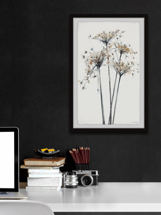 "Falling Seeds" Framed Painting Print, 24"x36"