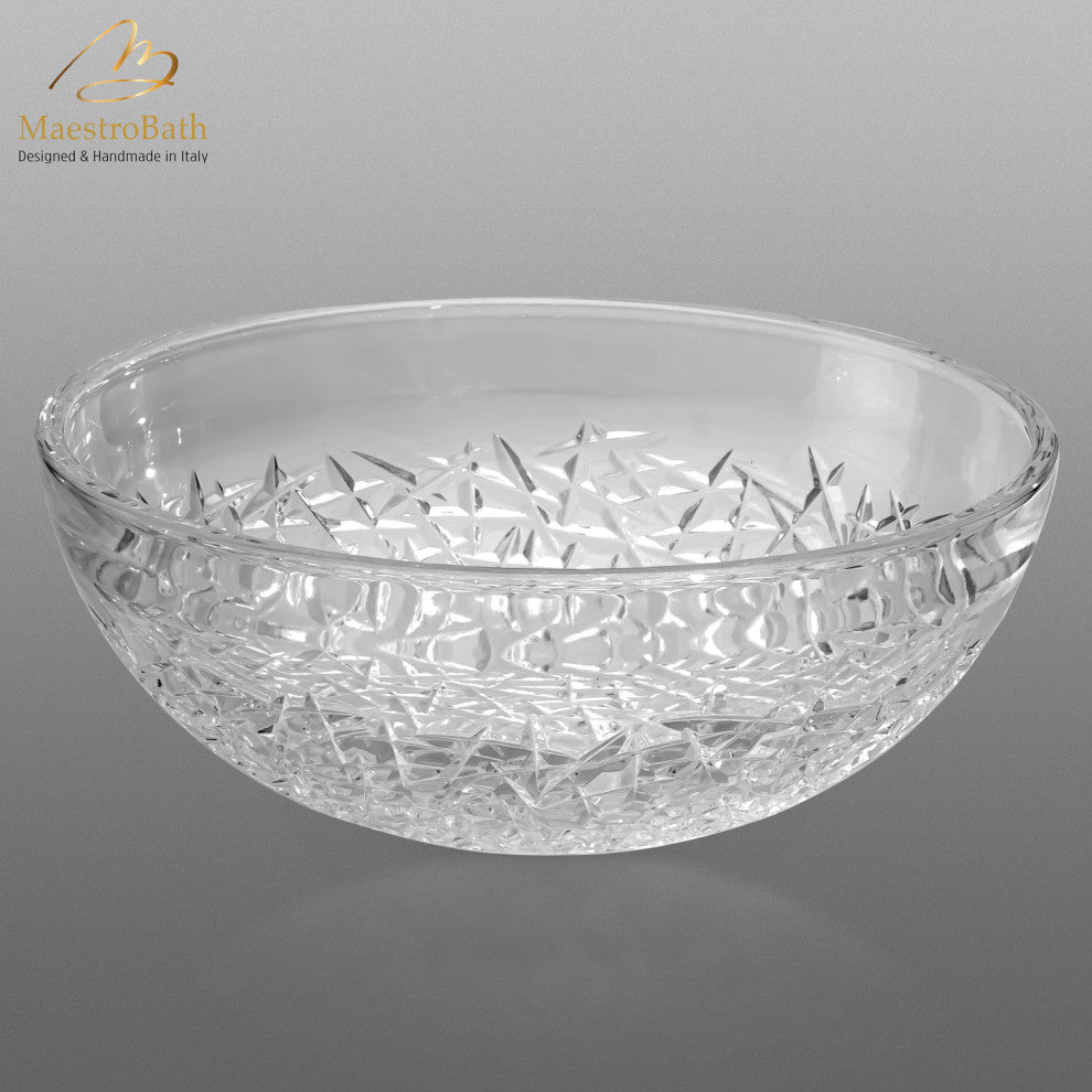 De Medici Luxury Ice Crystal Round Modern Sink