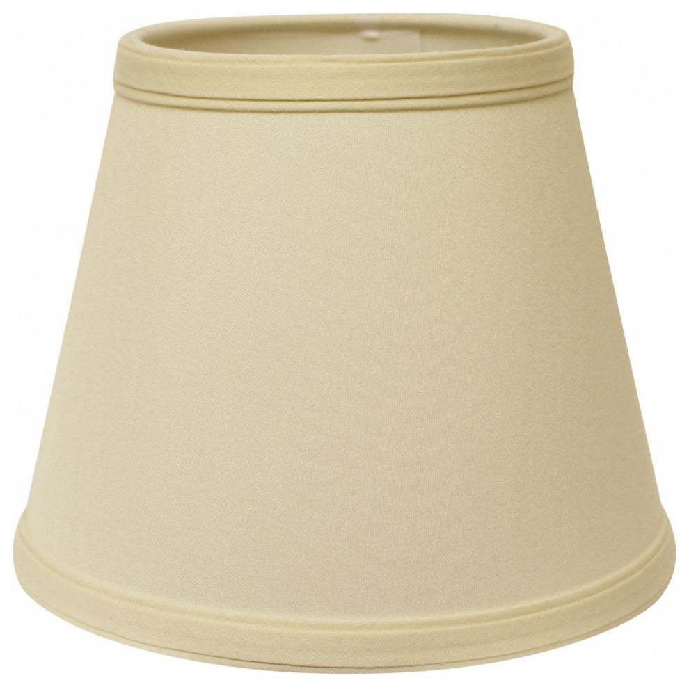 19" Ivory Empire Slanted No Slub Lampshade