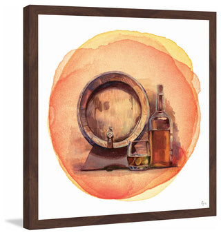 "For All Seasons" Framed Painting Print, 24"x24"