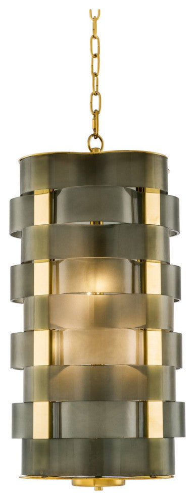 Green Glass Pendant Chandelier | Eichholtz Martinique