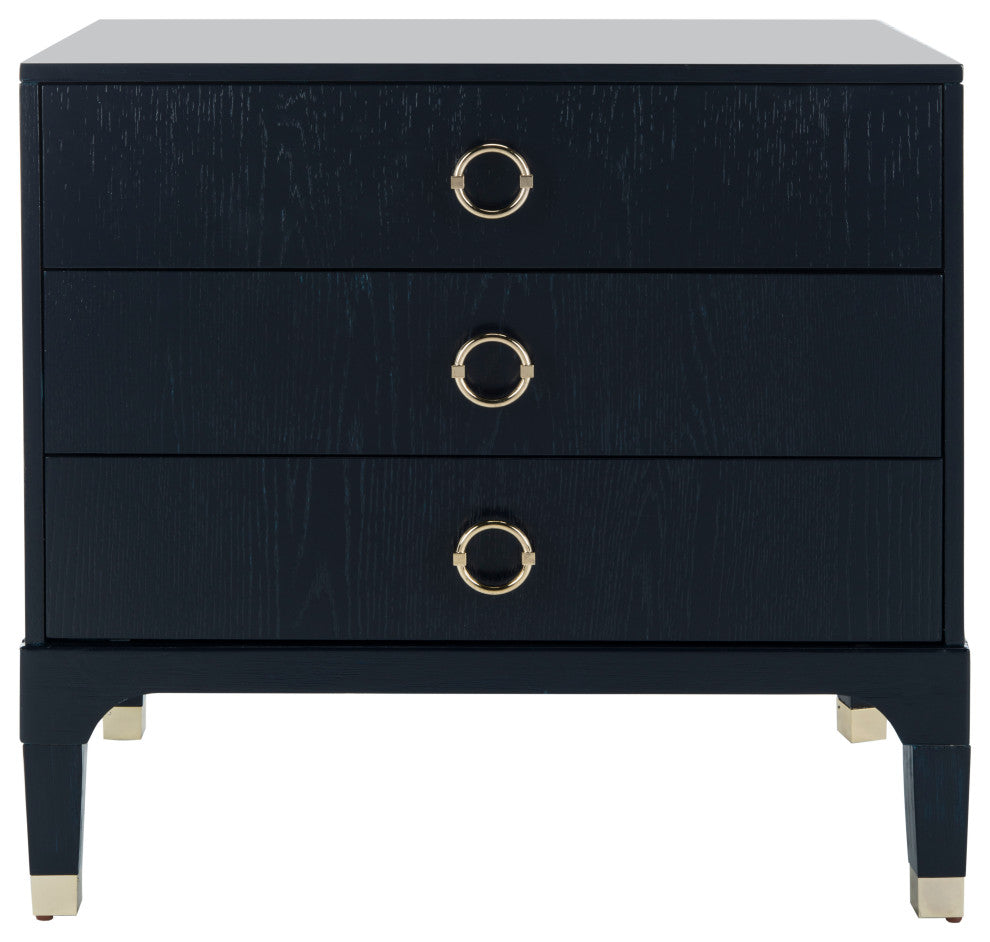 Safavieh Lorna Night Stand, Navy