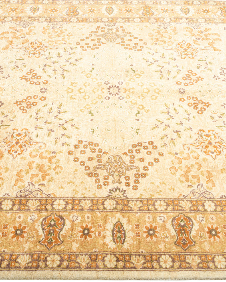 Mogul, One-of-a-Kind Hand-Knotted Area Rug Ivory, 4' 8 x 7' 1