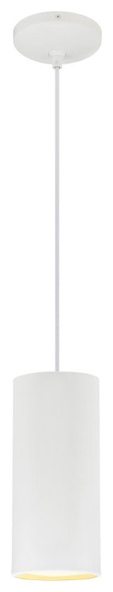 Pilson 1-Light Pendant, Matte White