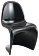 Slither Dining Side Chair in Black