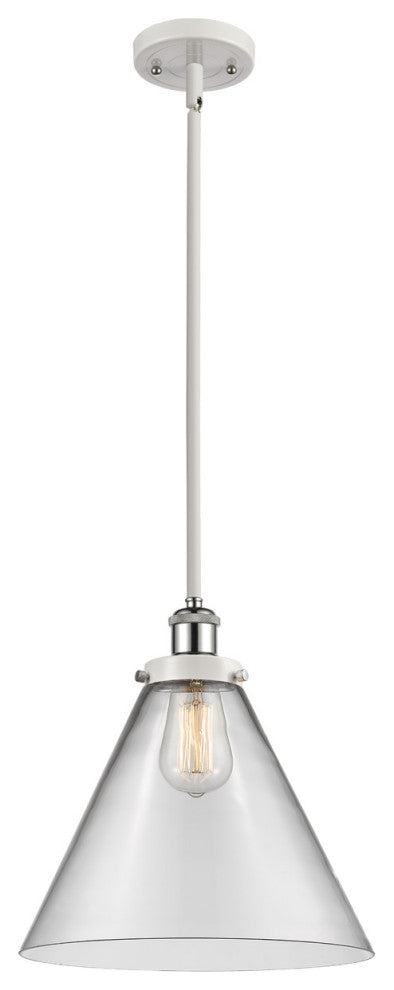Innovations 916-1S-WPC-G42-L-LED 1-Light Mini Pendant, White, Polished Chrome