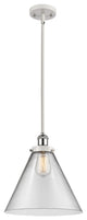 Innovations 916-1S-WPC-G42-L-LED 1-Light Mini Pendant, White, Polished Chrome