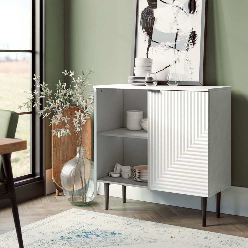 Lifestyle room image with cabinet in home setting (no overlays).