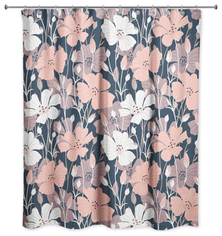 Growing Floral 71x74 Shower Curtain