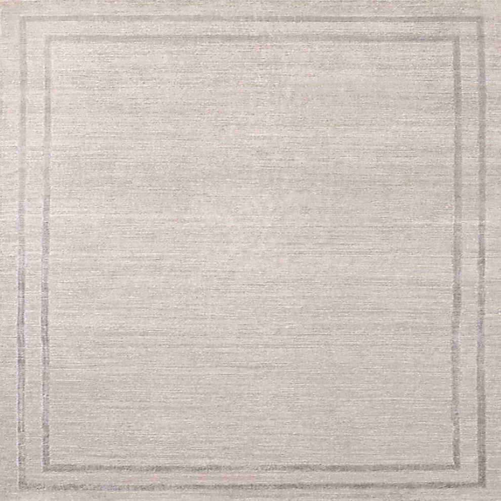 Ahgly Company Indoor Square Mid-Century Modern Area Rugs, 4' Square