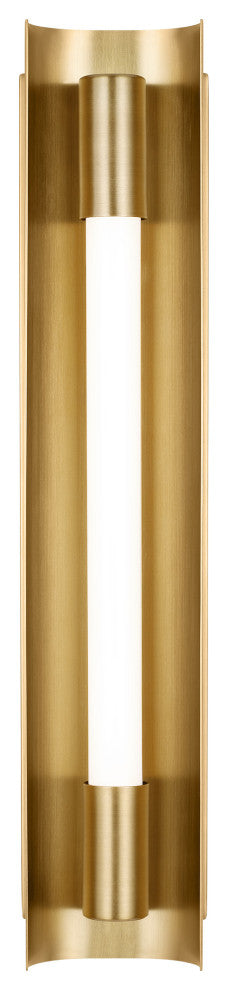 Carson Small Vanity, Burnished Brass