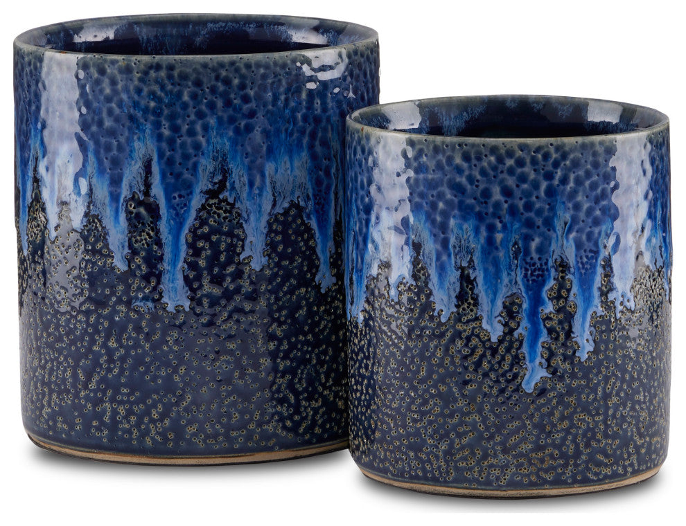 Kelmscott Blue Cachepot
