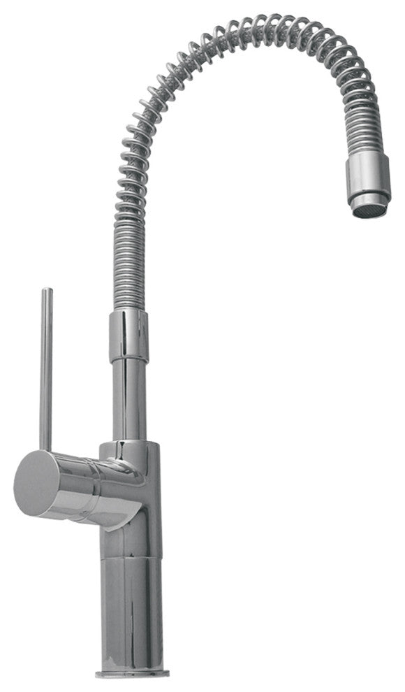 Metrohaus Commercial Single Lever Kitchen Faucet With Flexible Spout