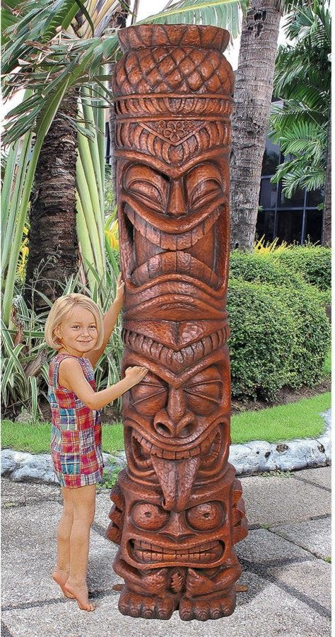 Grand Island Tiki Totem Statue