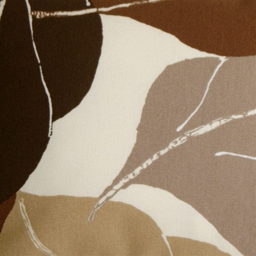 Pillow Decor - Autumn Leaves 20 x 20 Brown Throw Pillow