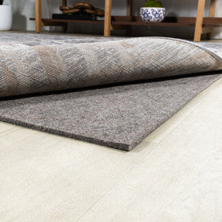 Duo-Lock Rug Pad Gray/Brown, Area Rug Pad, 2 X 8