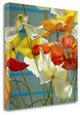 "Stripes And Solids" By Jan Mclaughlin, Giclee Print on Gallery Wrap Canvas