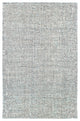 5" x 8" Navy and Ivory Grids Area Rug