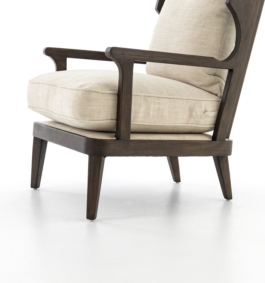 Four Hands Lennon Armchair, Cambric Ivory