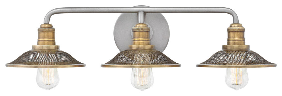 Hinkley Lighting 5293 Rigby 3 Light 27"W Bathroom Vanity Light - Antique Nickel