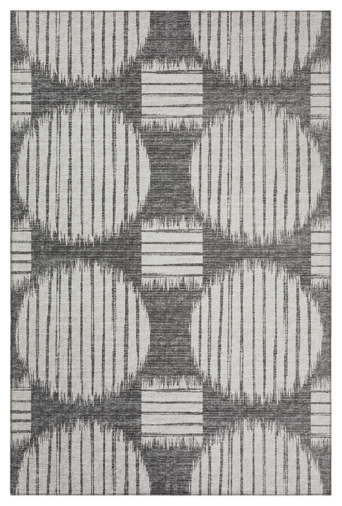 Indoor/Outdoor Sedona SN13 Midnight Machine Washable 3' x 5' Rug