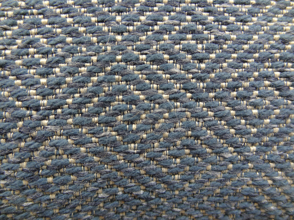 Montesano Blue Handmade Luxury Pillow, 22"x22"