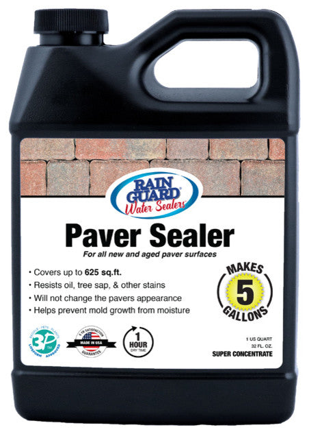 Paver Sealer, Natural Transparent, Concentrate - Makes 5 Gallons
