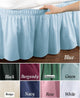 Wrap Around Bed Skirt, Burgundy, California King