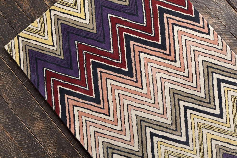 Allie Contemporary Contemporary Area Rug