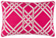 Surya Pagoda PAG-002 18"x18" Pillow Kit, Bright Pink/Blush