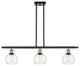Innovations 516-3I-BAB-G122-6-LED 3 Light Island Light, Black Antique Brass