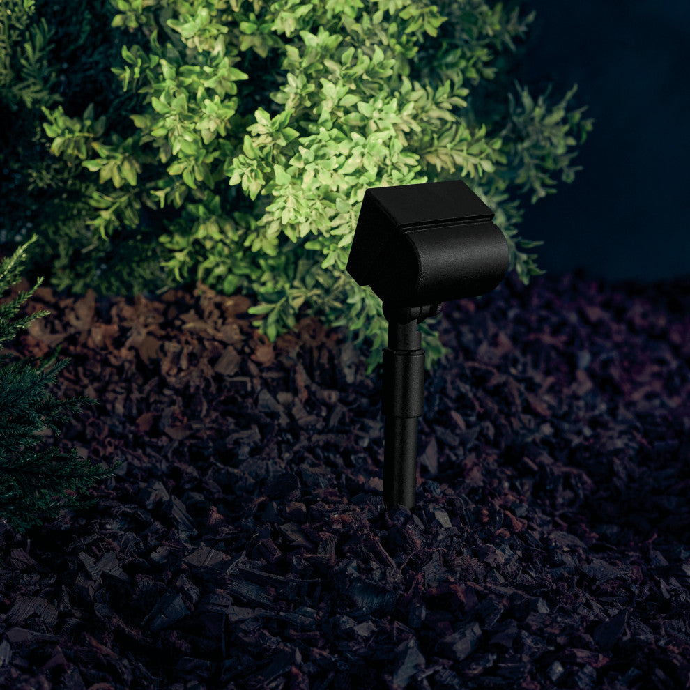 Textured Black Mini Flood